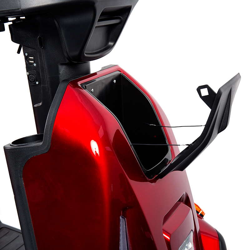 TK-500 Heavy-duty elektrische recreatieve scooter met 4 wielen en 4 wielen