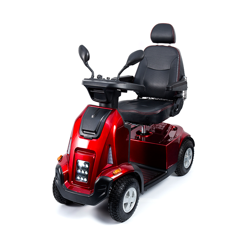 TK-500 Heavy-duty elektrische recreatieve scooter met 4 wielen en 4 wielen