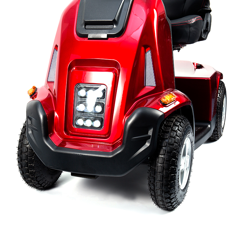 TK-500 Heavy-duty elektrische recreatieve scooter met 4 wielen en 4 wielen