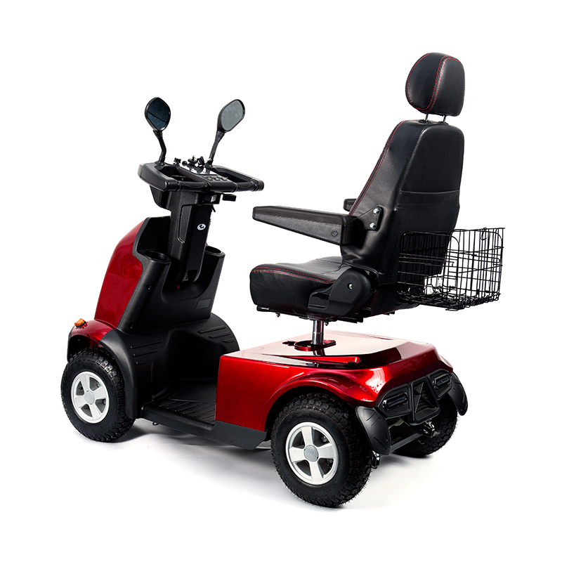 TK-500 Heavy-duty elektrische recreatieve scooter met 4 wielen en 4 wielen