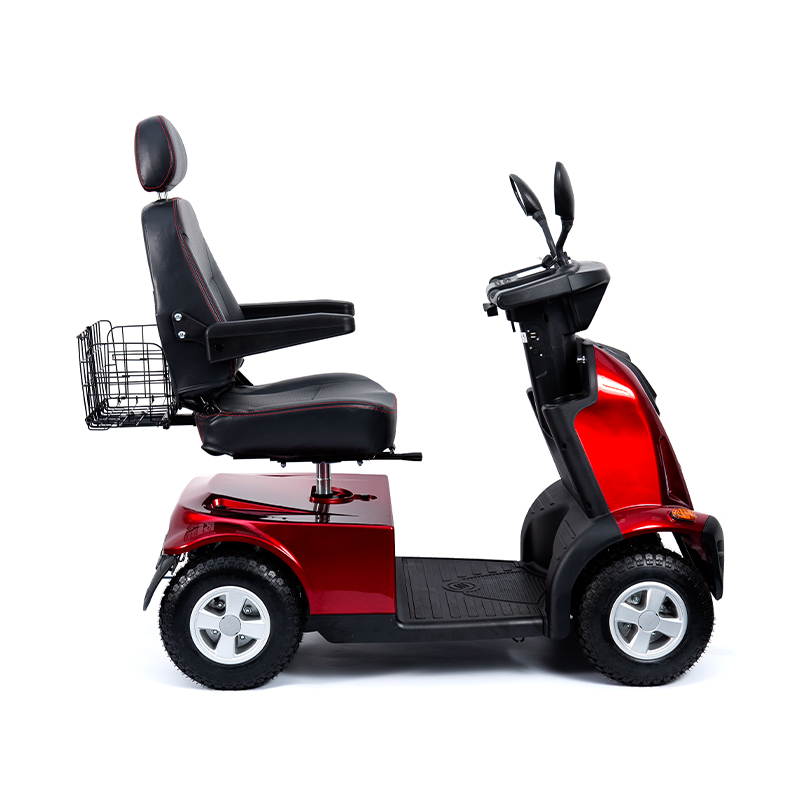 TK-500 Heavy-duty elektrische recreatieve scooter met 4 wielen en 4 wielen
