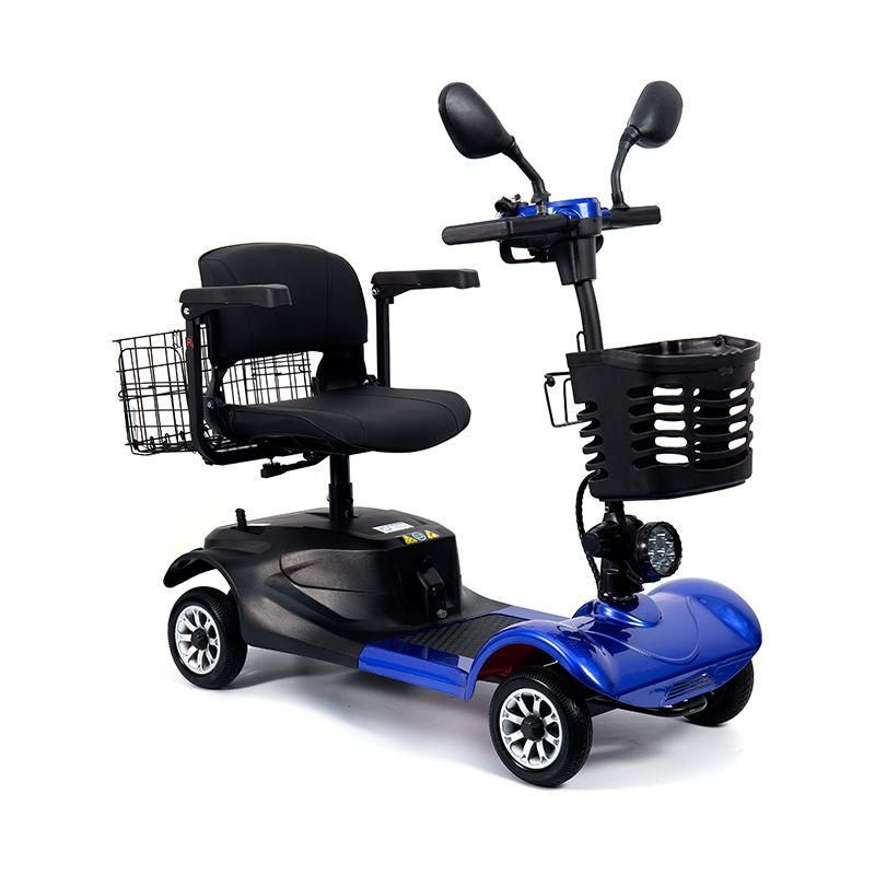 YL-08S Heavy-duty opvouwbare scootmobiel met 4 wielen en een klimvermogen van 12°