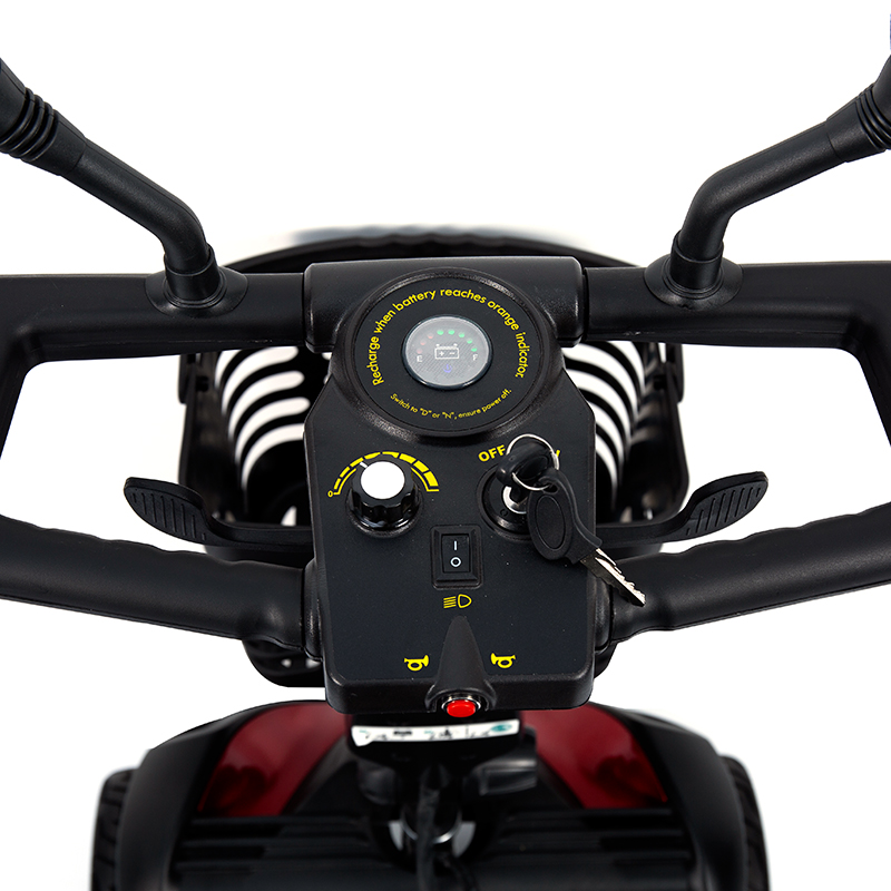 YL-07T Draagbare opvouwbare elektrisch aangedreven scootmobiel met 4 wielen