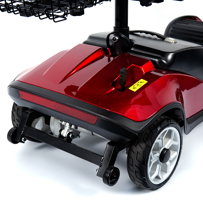 YL-07T Draagbare opvouwbare elektrisch aangedreven scootmobiel met 4 wielen