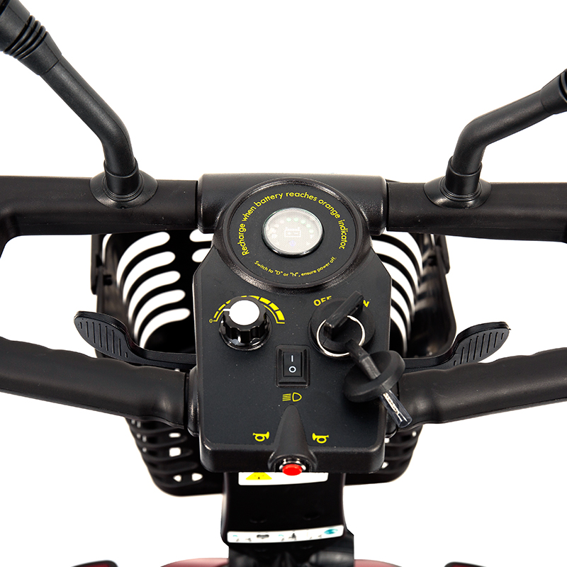 YL-01S Draagbare opvouwbare gemotoriseerde scootmobiel met 4 wielen voor ouderen