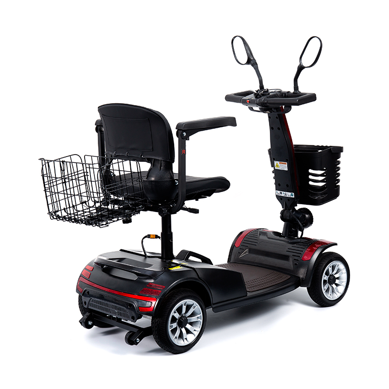 YL-01S Draagbare opvouwbare gemotoriseerde scootmobiel met 4 wielen voor ouderen