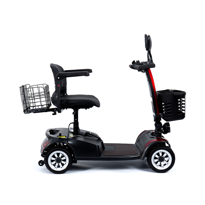 YL-01S Draagbare opvouwbare gemotoriseerde scootmobiel met 4 wielen voor ouderen