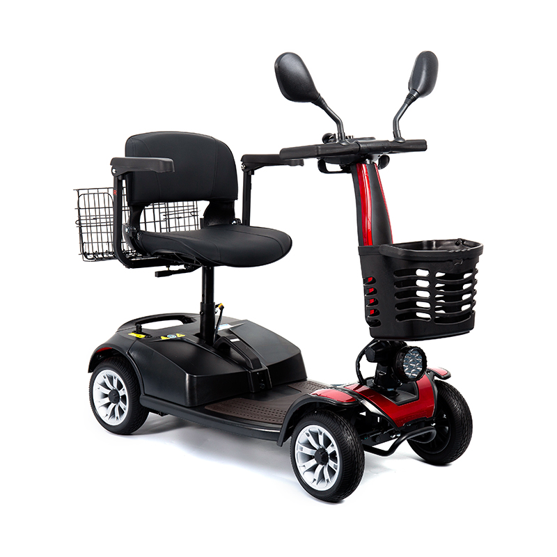 YL-01S Draagbare opvouwbare gemotoriseerde scootmobiel met 4 wielen voor ouderen