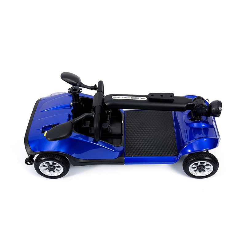 YL-09B Opvouwbare lichtgewicht scootmobiel met 4 wielen en mand