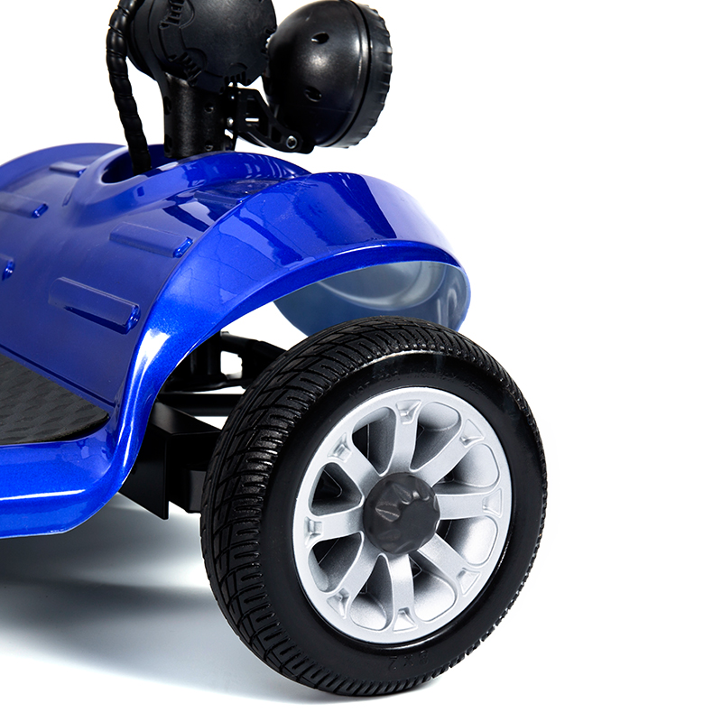 YL-09B Opvouwbare lichtgewicht scootmobiel met 4 wielen en mand