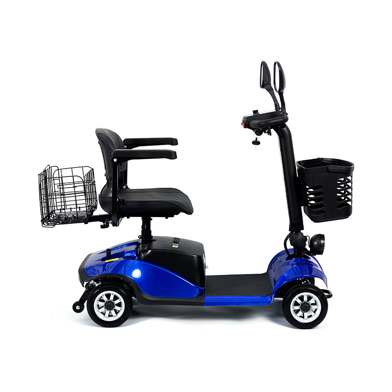 YL-09B Opvouwbare lichtgewicht scootmobiel met 4 wielen en mand