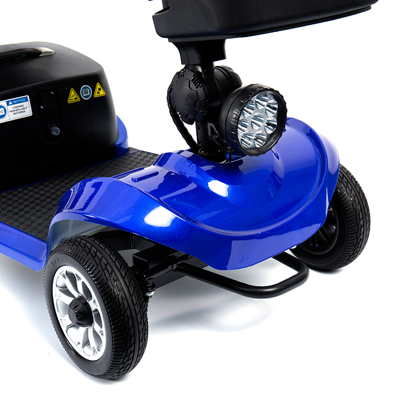 YL-09B Opvouwbare lichtgewicht scootmobiel met 4 wielen en mand