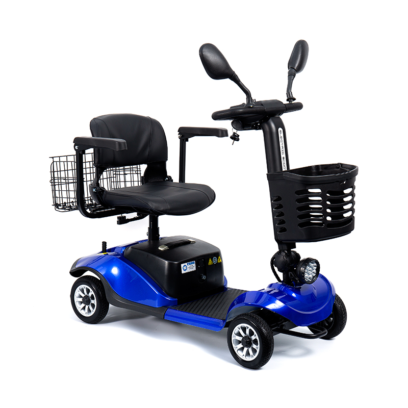 YL-09B Opvouwbare lichtgewicht scootmobiel met 4 wielen en mand
