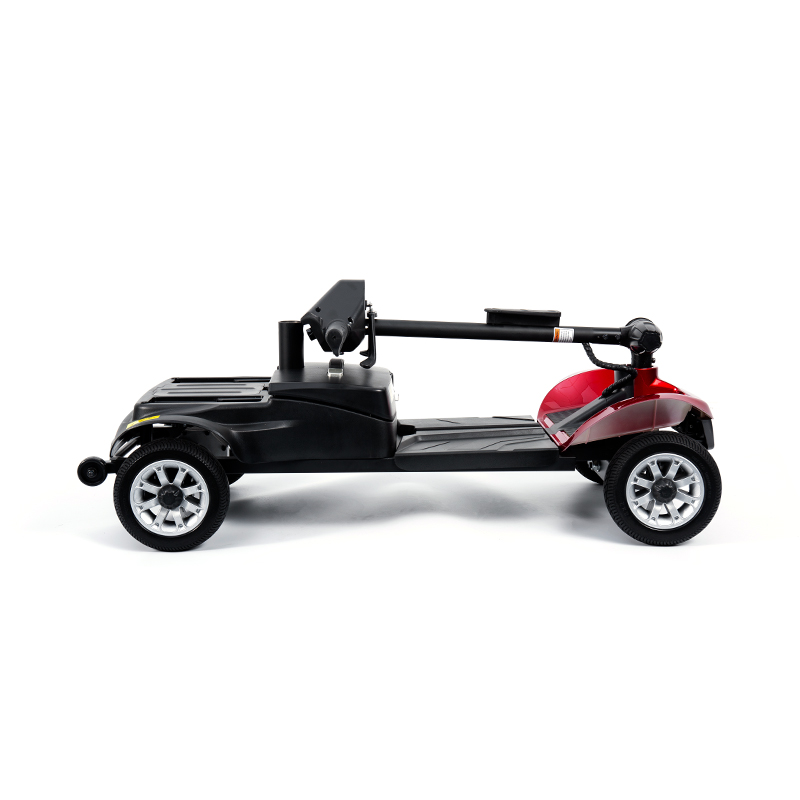 YL-02 Lichtgewicht scootmobiel met 4 wielen voor senioren, met een 360° draaibare stoel