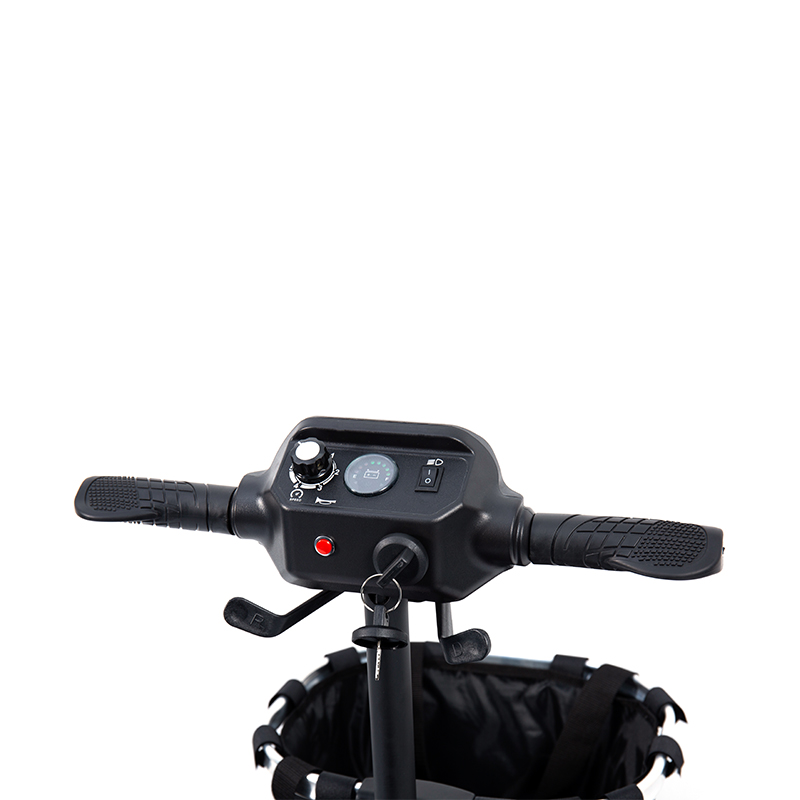 YL-02 Lichtgewicht scootmobiel met 4 wielen voor senioren, met een 360° draaibare stoel