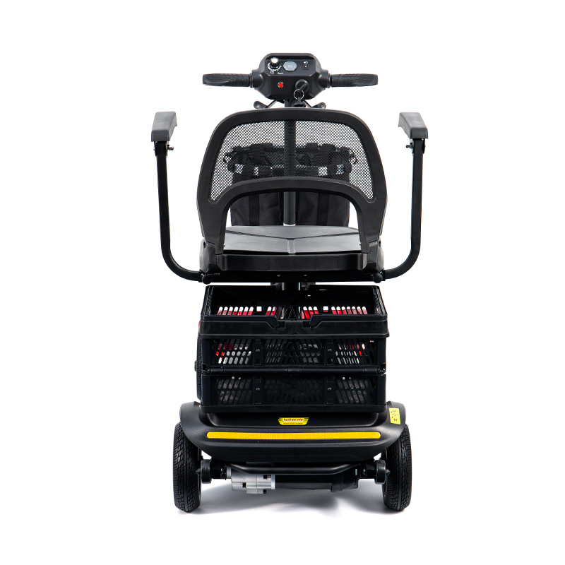 YL-02 Lichtgewicht scootmobiel met 4 wielen voor senioren, met een 360° draaibare stoel