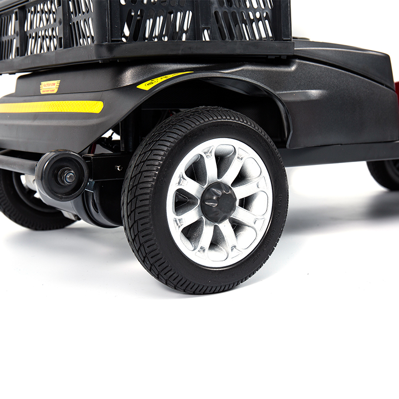 YL-02 Lichtgewicht scootmobiel met 4 wielen voor senioren, met een 360° draaibare stoel