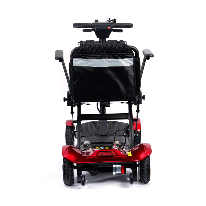 YL-211 4-wielige toeristische elektrische scooter voor senioren met LED-koplamp, mand