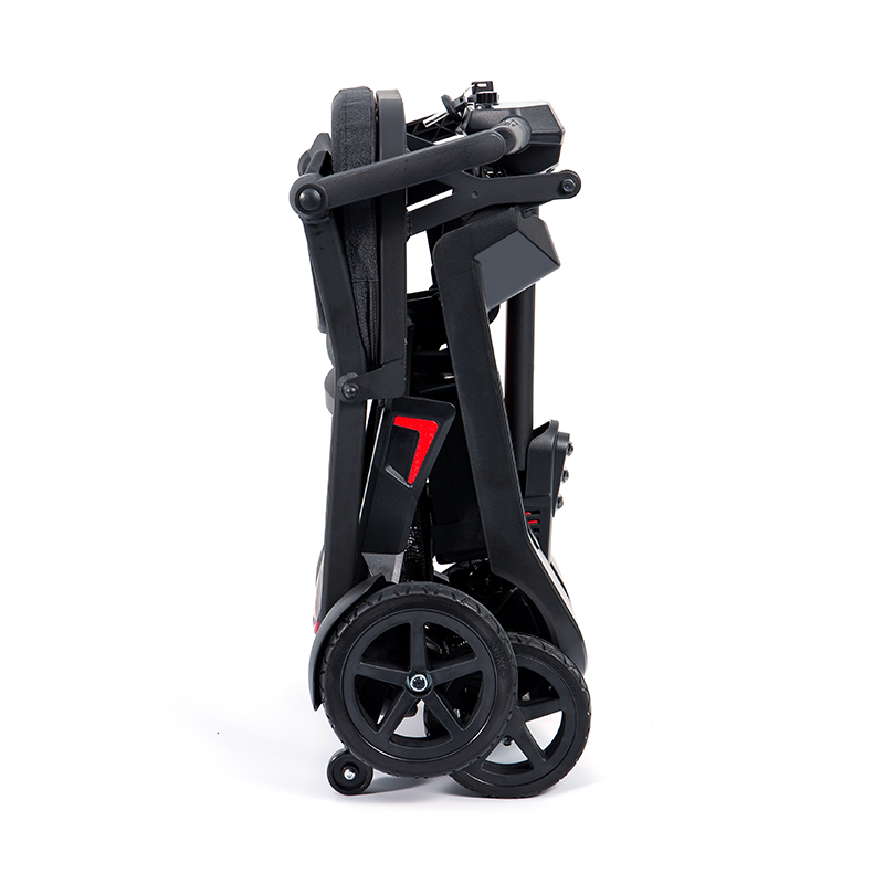 YL-985S 4 wielen lichtgewicht draagbare opvouwbare elektrische reisscooter