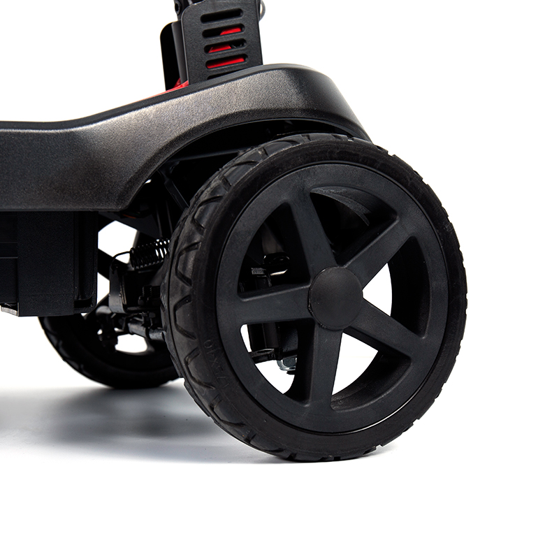 YL-985S 4 wielen lichtgewicht draagbare opvouwbare elektrische reisscooter