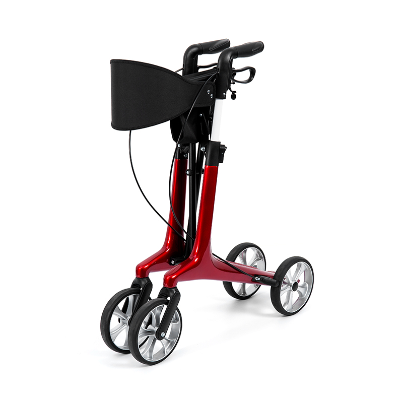 HES-R306 lichtgewicht rollator – opvouwbaar, TPR-wielen, verstelbaar, draagvermogen 150 kg