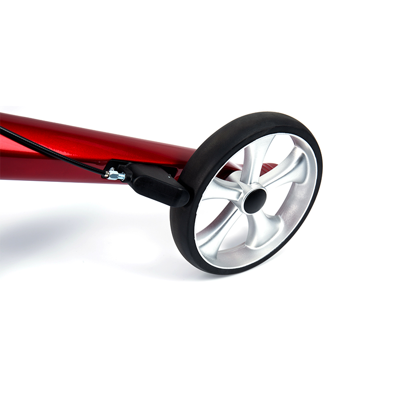 HES-R306 lichtgewicht rollator – opvouwbaar, TPR-wielen, verstelbaar, draagvermogen 150 kg