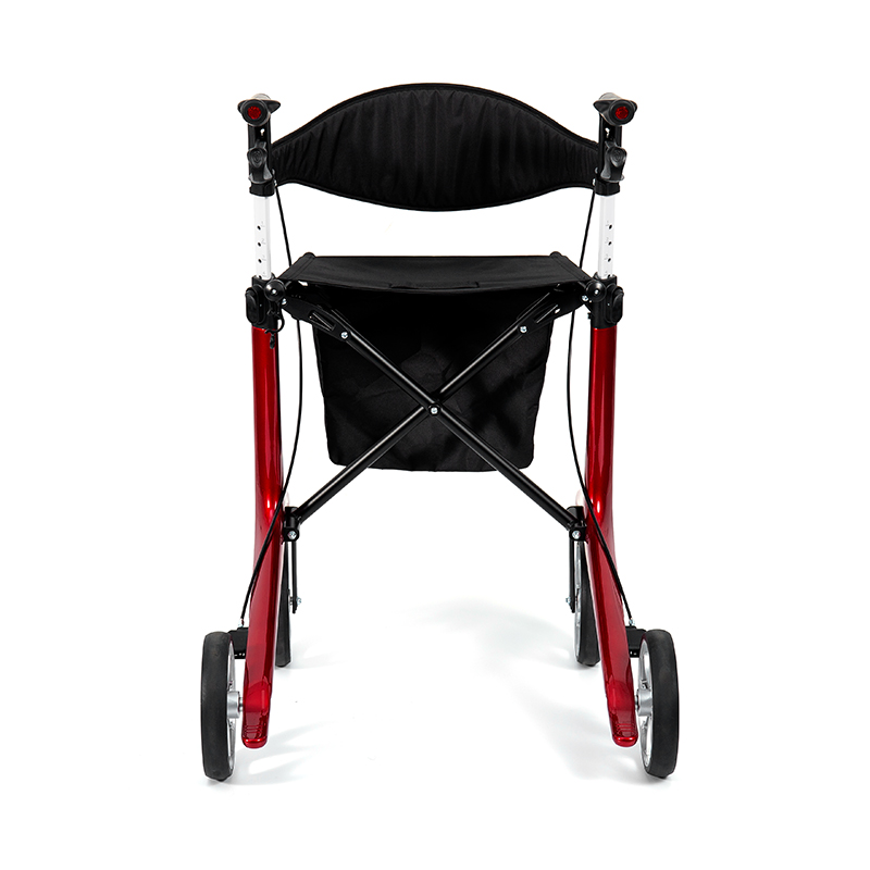 HES-R306 lichtgewicht rollator – opvouwbaar, TPR-wielen, verstelbaar, draagvermogen 150 kg