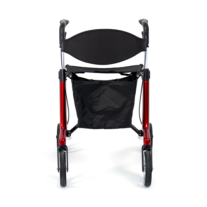 HES-R306 lichtgewicht rollator – opvouwbaar, TPR-wielen, verstelbaar, draagvermogen 150 kg
