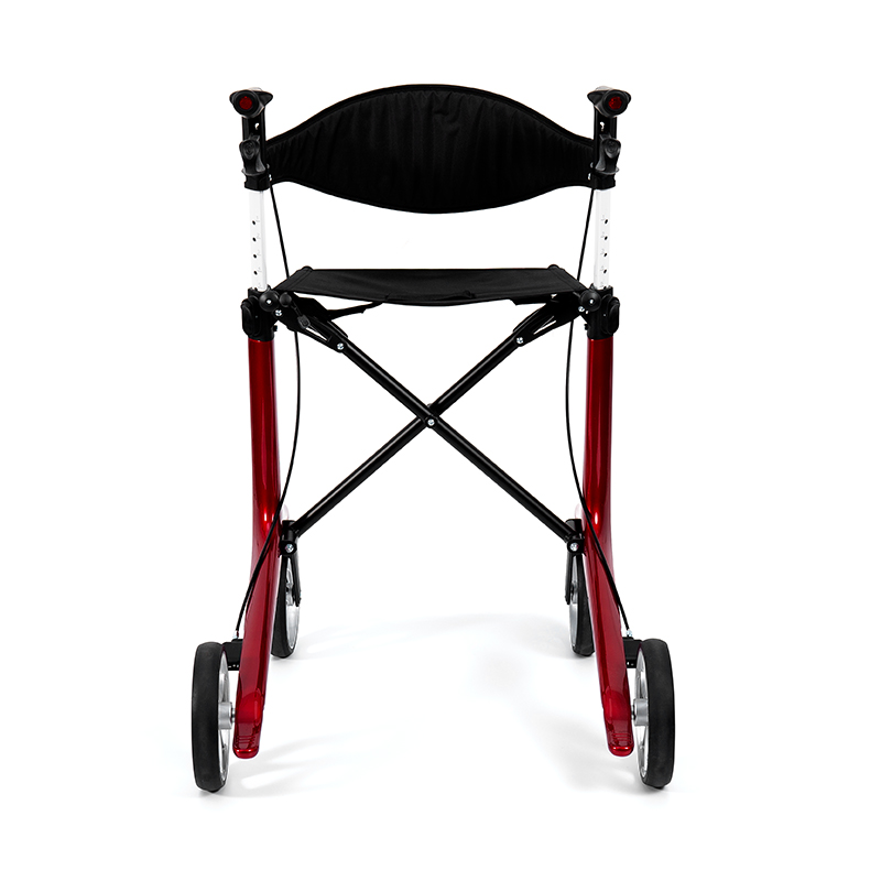 HES-R306 lichtgewicht rollator – opvouwbaar, TPR-wielen, verstelbaar, draagvermogen 150 kg