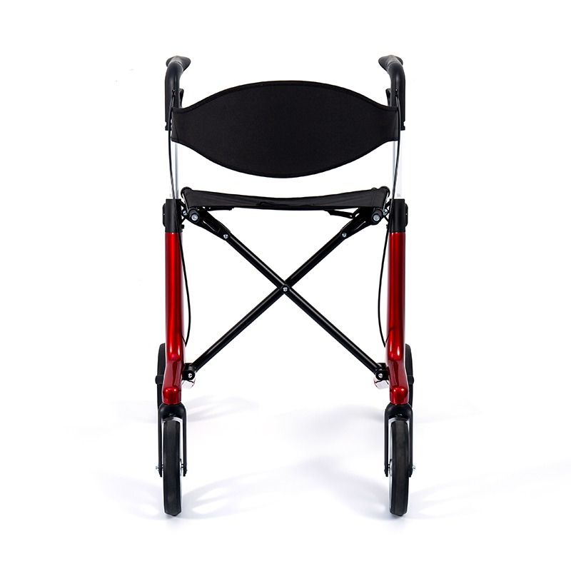 HES-R306 lichtgewicht rollator – opvouwbaar, TPR-wielen, verstelbaar, draagvermogen 150 kg